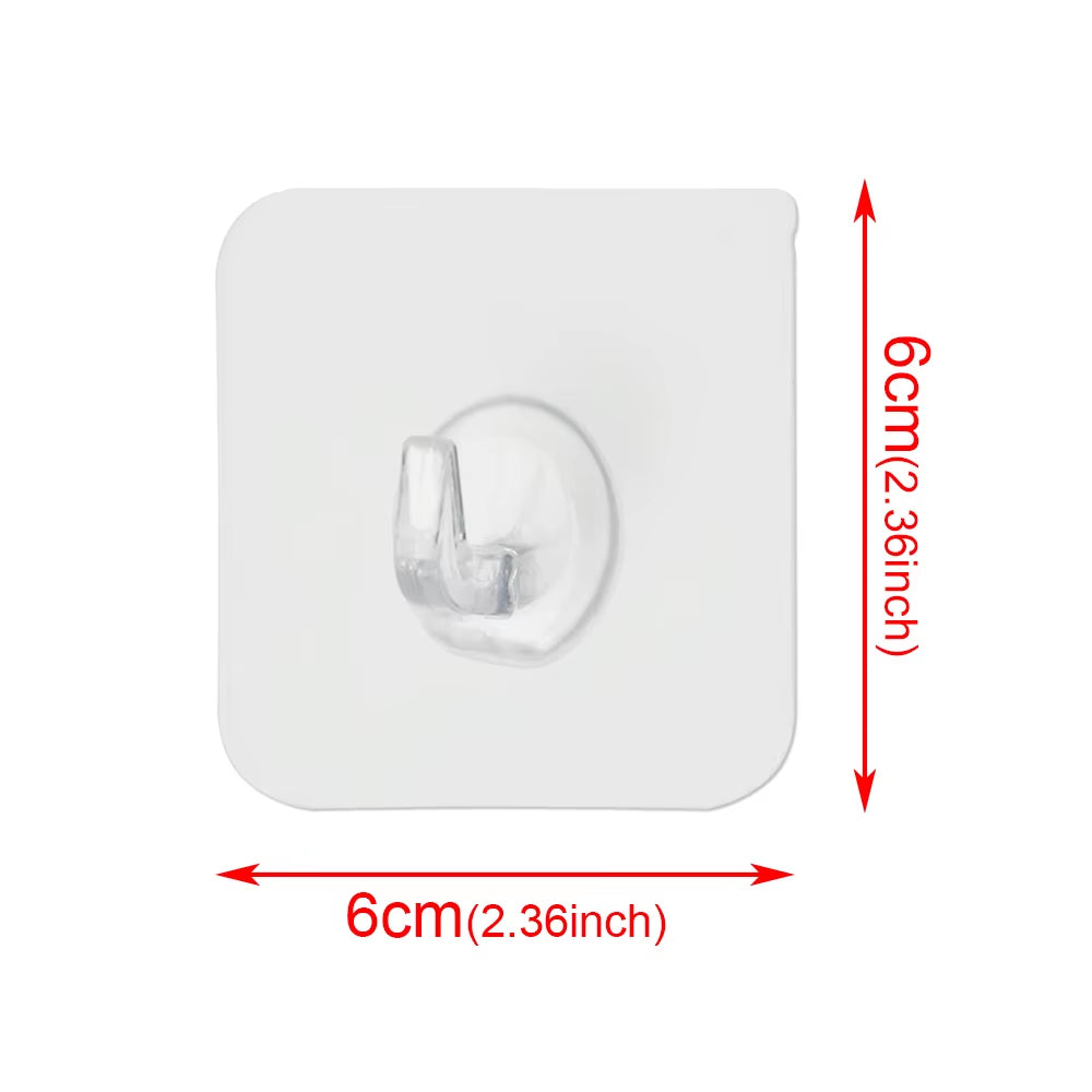 1 Pack Seamless Strong Self Adhesive Hook Holder NEW Photo Frame Painting Picture Poster Clock No Drill Wall Hanger Hanging Kits