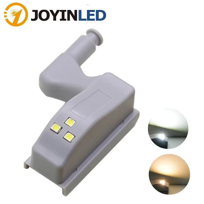 Goodland LED under Cabinet Light Universal Wardrobe Light Sensor Led Armario Inner Hinge Lamp for Cupboard Closet Kitchen