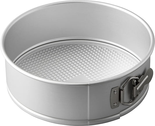 Springform Pan, 9-Inch round Aluminum Pan for Cheesecakes and Pizza