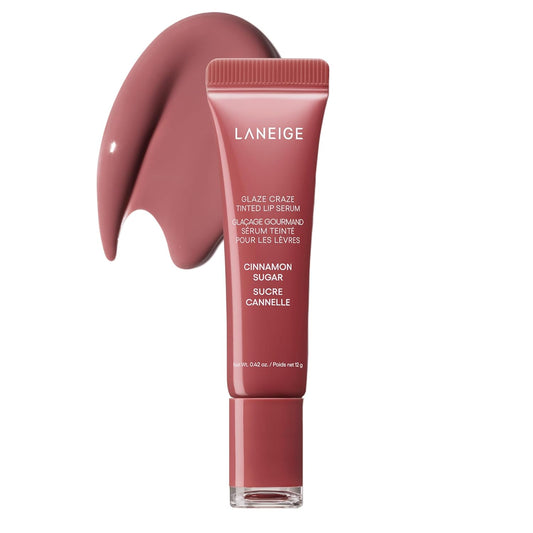 Glaze Craze Tinted Lip Serum: Plumping, Nourishing Hydration with Polypeptide
