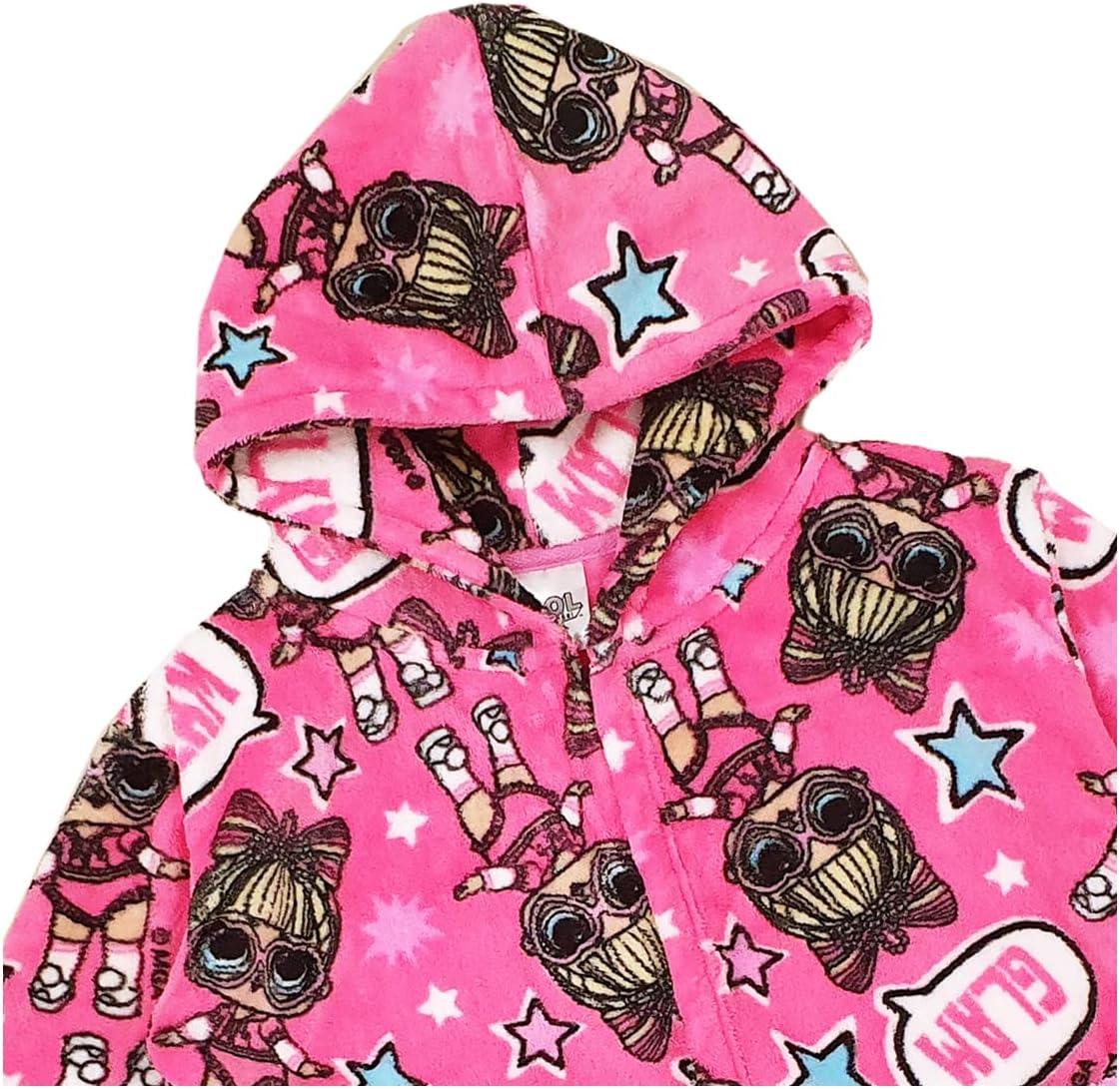 Girls LOL Surprise Dressing Gown Bathrobe Robe Nightwear
