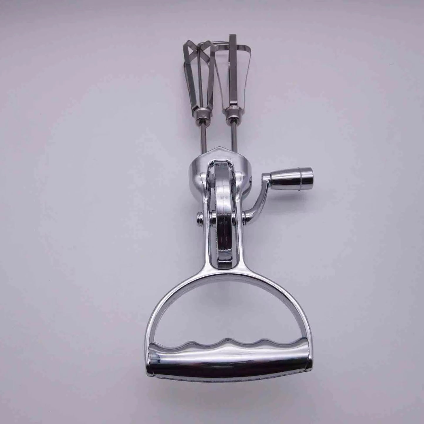 Kitchen Workout Mixer Egg Beater Classic Hand Crank Stainless Steel Handheld Egg Mixer Cook Tool Large Metal Spoons for Cooking