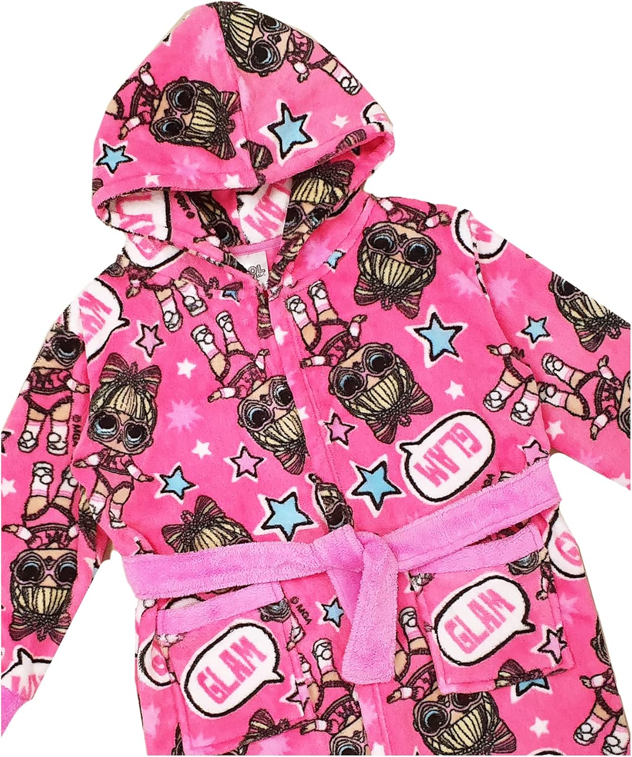 Girls LOL Surprise Dressing Gown Bathrobe Robe Nightwear