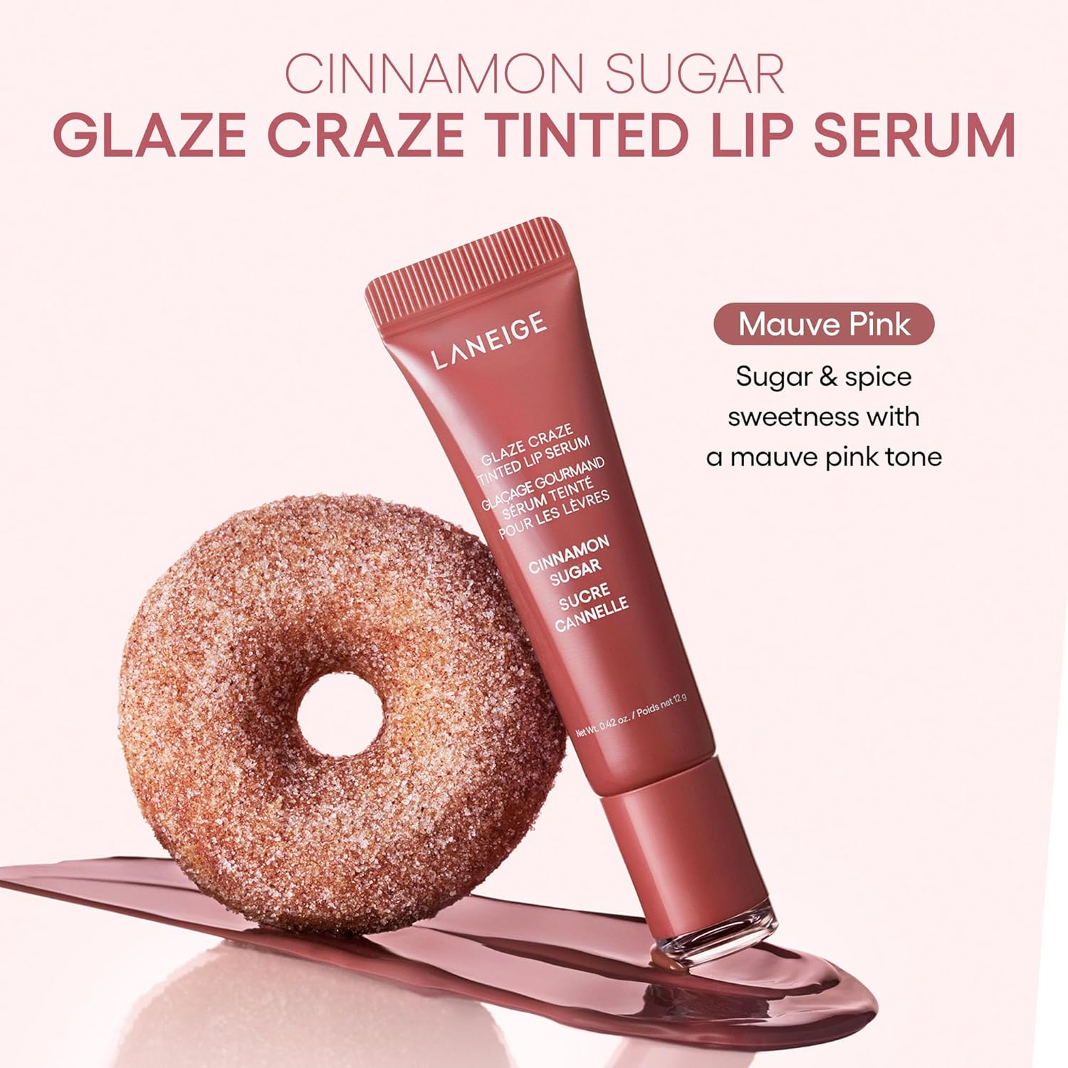 Glaze Craze Tinted Lip Serum: Plumping, Nourishing Hydration with Polypeptide
