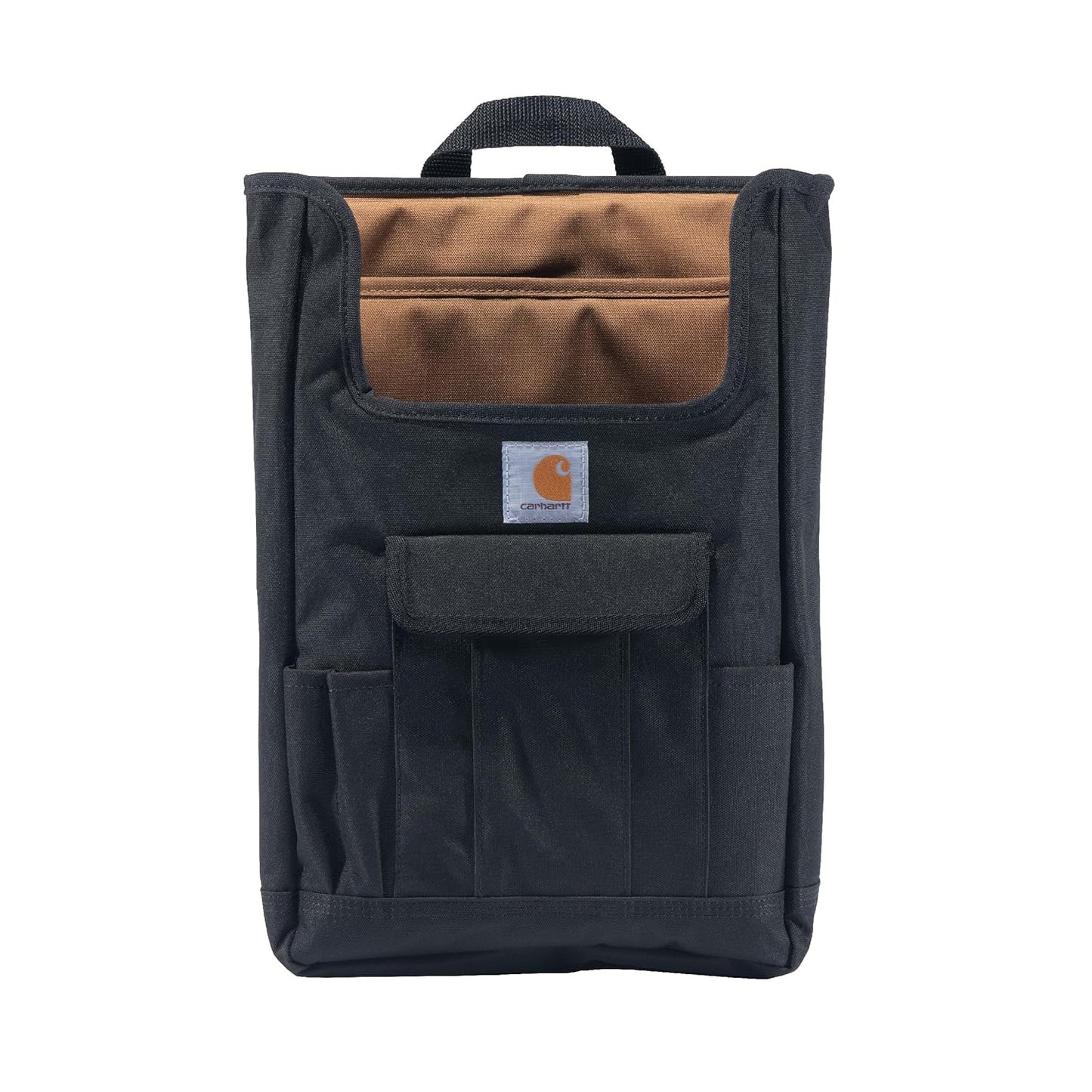Front Seat Car Organizer, Passenger Seat Storage & Organization for Books, Files, Folders, Laptop & More, Front Seat Organizer (Black)