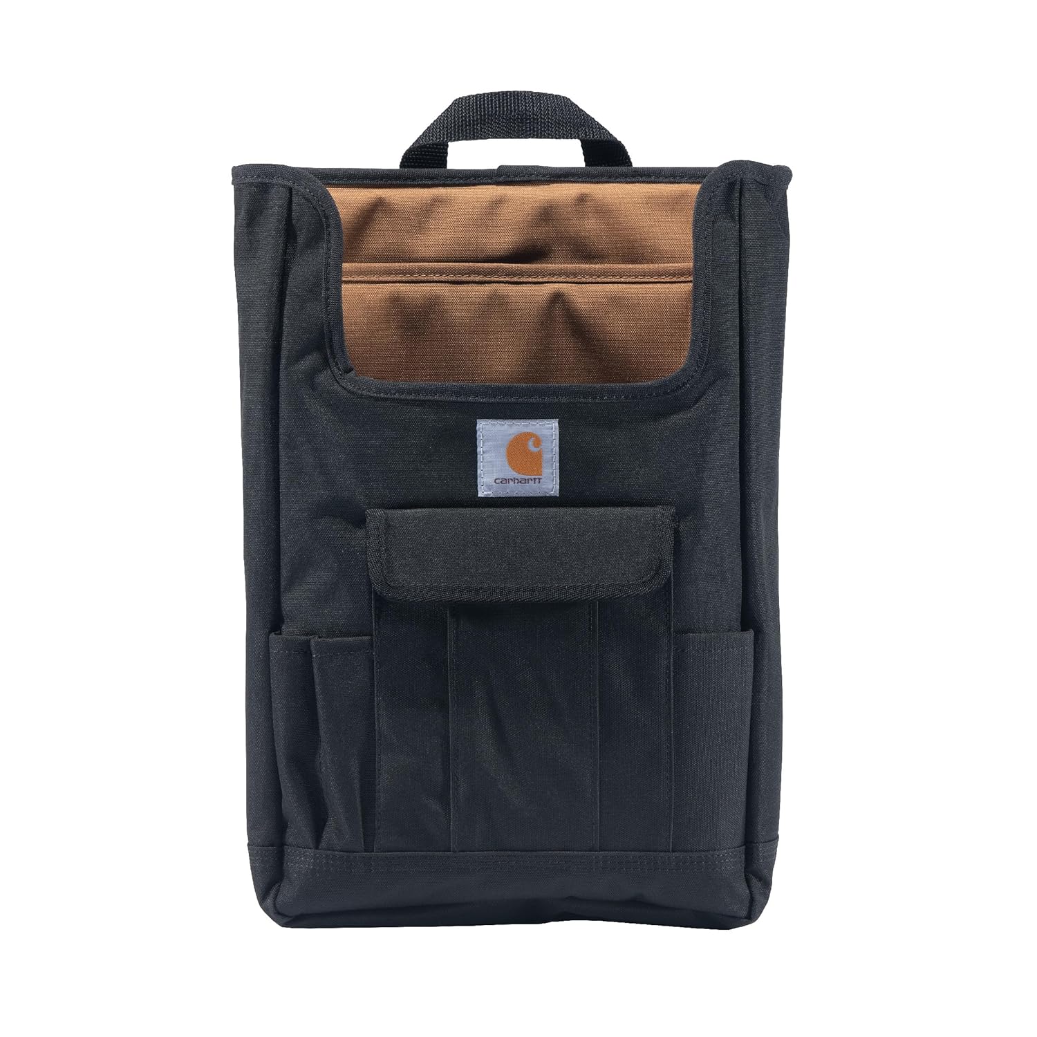 Front Seat Car Organizer, Passenger Seat Storage & Organization for Books, Files, Folders, Laptop & More, Front Seat Organizer (Black)