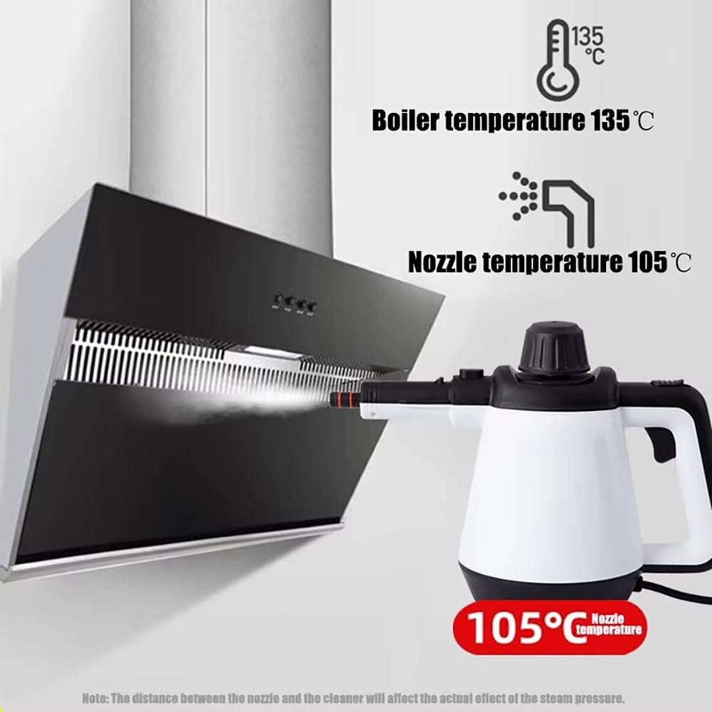 Steam Cleaner for Home High Pressure Cleaner 1200W High Temperature Steamer Suitable for Window Cleaning Domestic Cleaning Tools