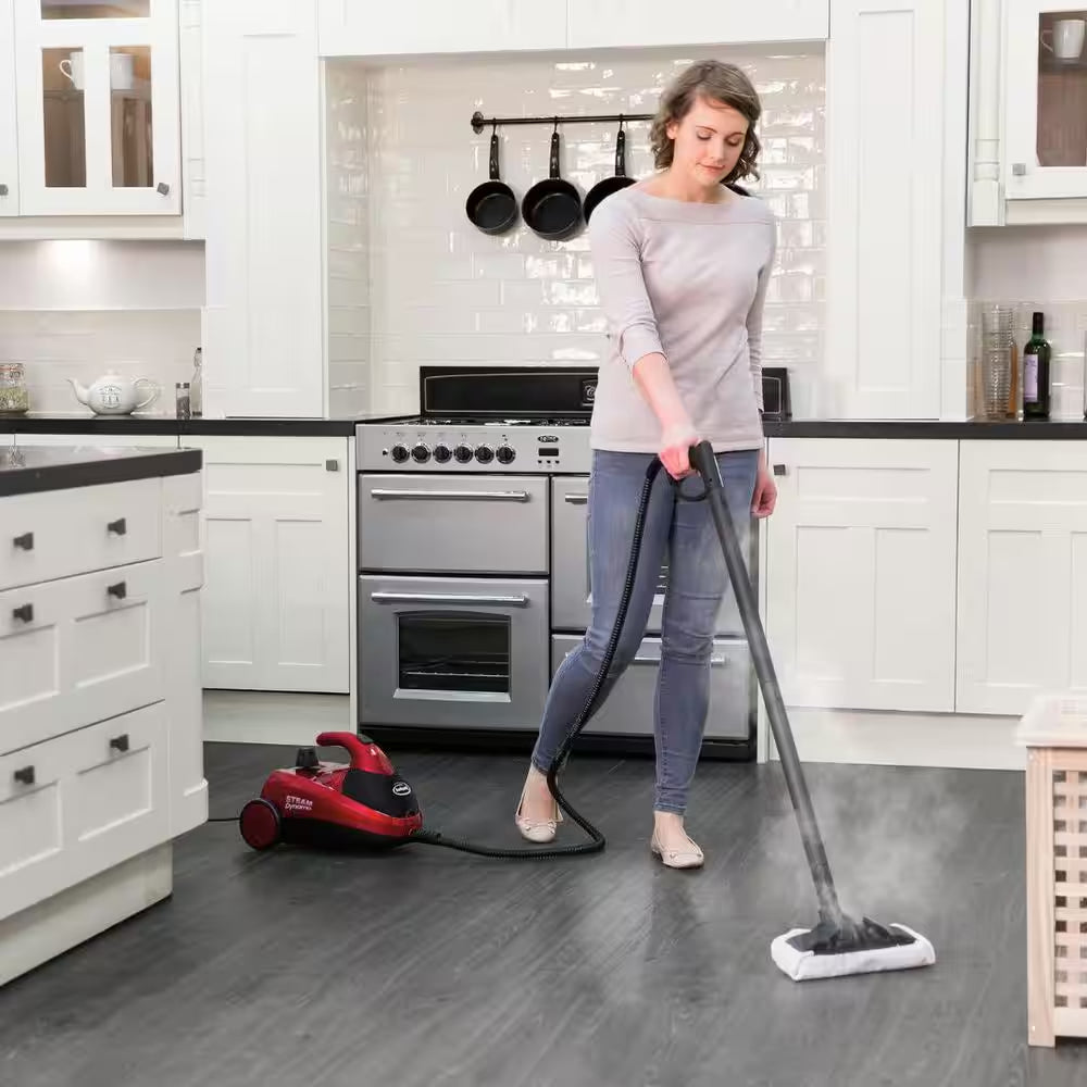 Steam Dynamo 51 Oz. Portable Steam Cleaner with Attachments, 1500W, Corded